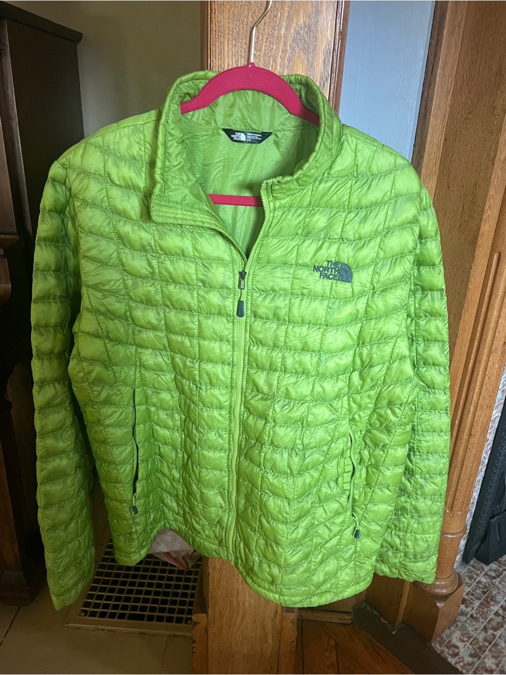 The North Face Men’s Lightweight Lime Puffer Jacket